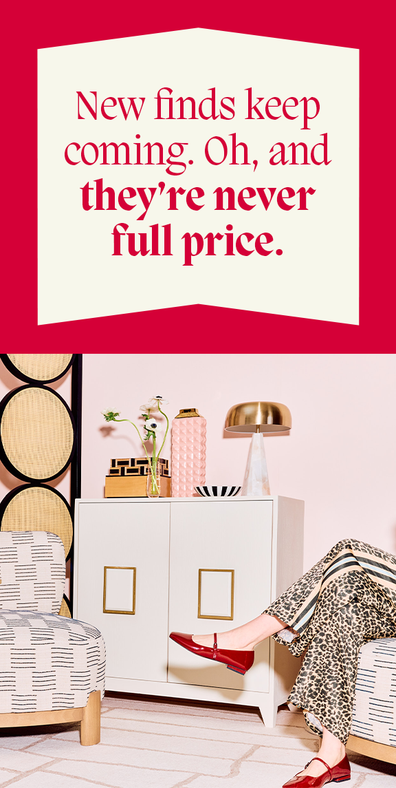 New finds keep coming. Oh, and they’re never full price.
