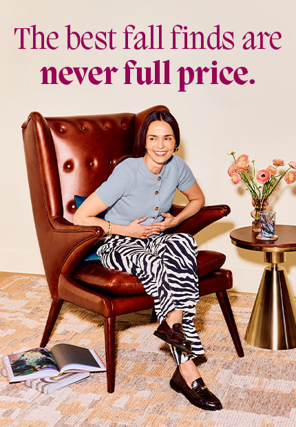 The best fall finds are never full price.