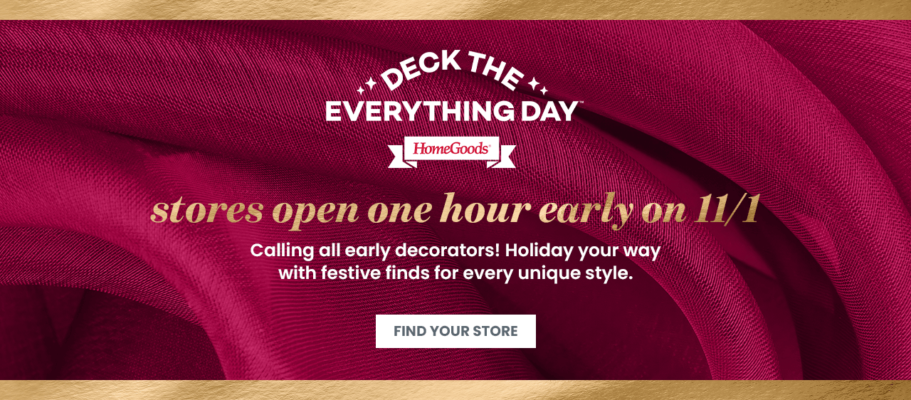 Stores open one our early on 11/1. Find your store.