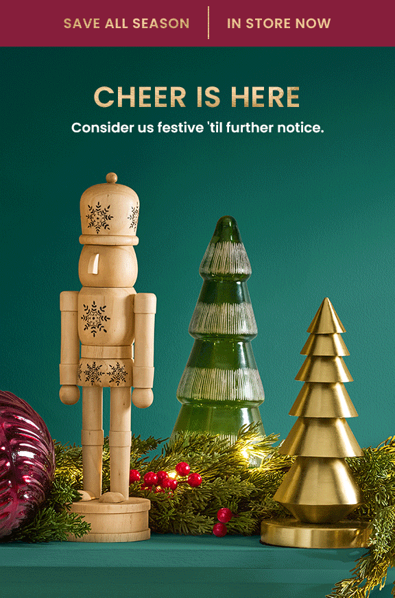 save all season on holiday cheer.