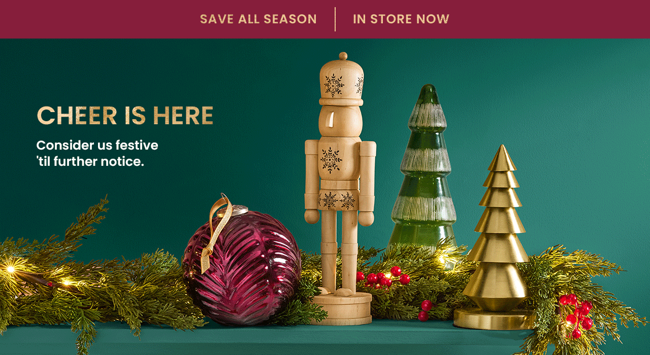 save all season on holiday cheer.
